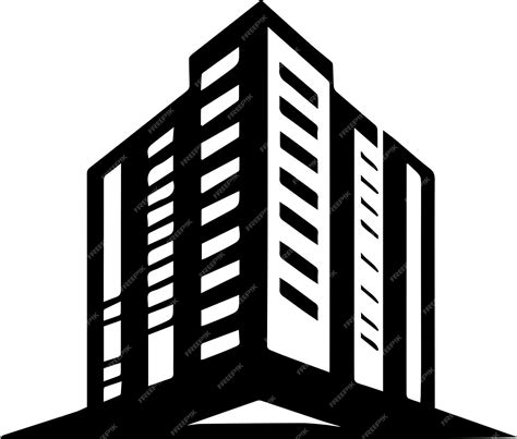 Building logo vector art illustration 12 | Premium AI-generated vector