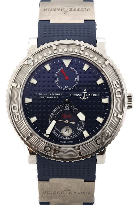 Ulysse Nardin Marine Blue Max Amsterdam Watch Company