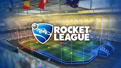 Rocket League Logo In Stadium Background HD Rocket League Wallpapers ...