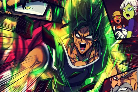 Dragon Ball Super Broly P Movie Paragus Dragon Ball Broly