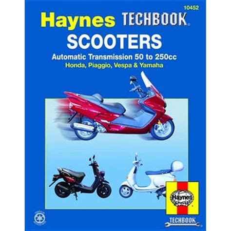 Haynes Repair Manual Paperback Scooters Service And Repair Manual