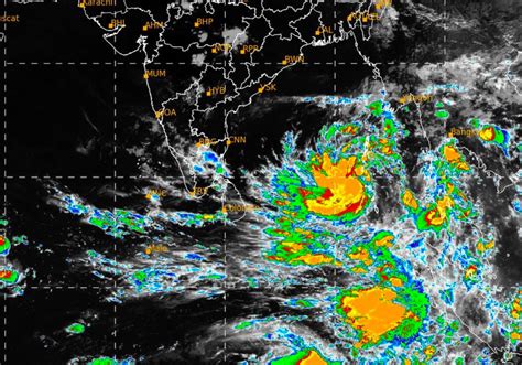 Cyclone Asani Low Pressure To Intensify Into Cyclonic Storm On May