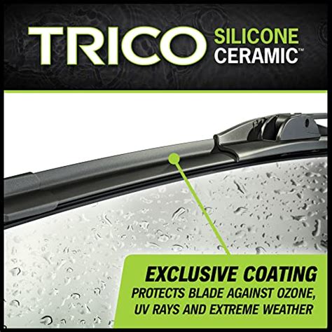 Trico Silicone Ceramic Inch Automotive Replacement Windshield Wiper