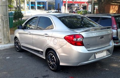 Aerofolio Esportivo Ford Ka Sedan Pintado Frete grátis