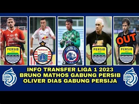 Info Transfer Liga Hari Ini Bruno Mathos Gabung Persib Oliver