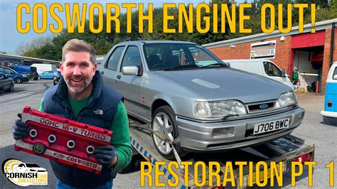 Restoration Engine Out Of My Ford Sierra Sapphire Rs Cosworth Youtube