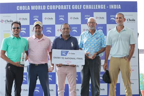 Chola World Corporate Golf Challenge Holds Second Regional In Hyderabad India Golf Weekly