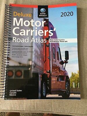 Rand Mcnally Deluxe Motor Carrier Road Atlas