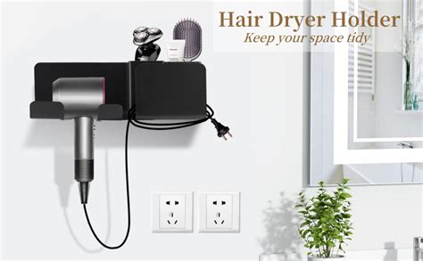 Amazon Hair Dryer Holder Wall Mounted Universal Hair Dryer Holder