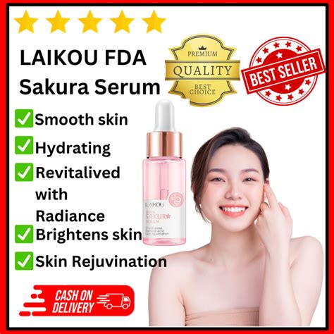 Japan Sakura Serum Cherry Blossoms Essence Serum Pore Refining Serum