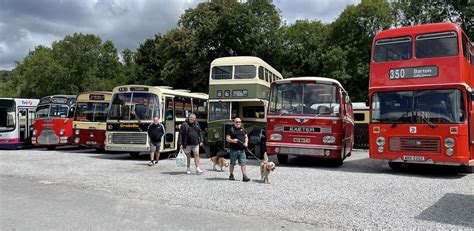 Bus Rally 2023 Ecclesbourne Valley Railway