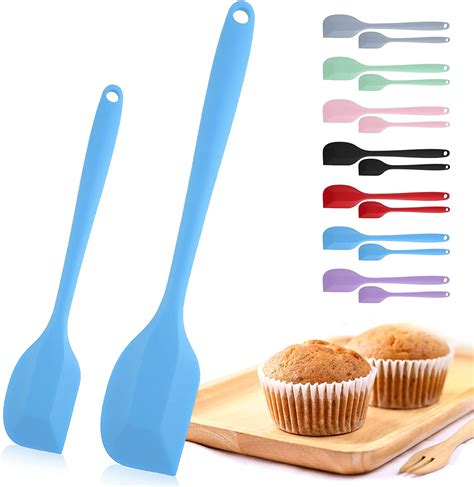 Silicone Spatula 2 Pcs Spatulas Silicone Heat Resistant