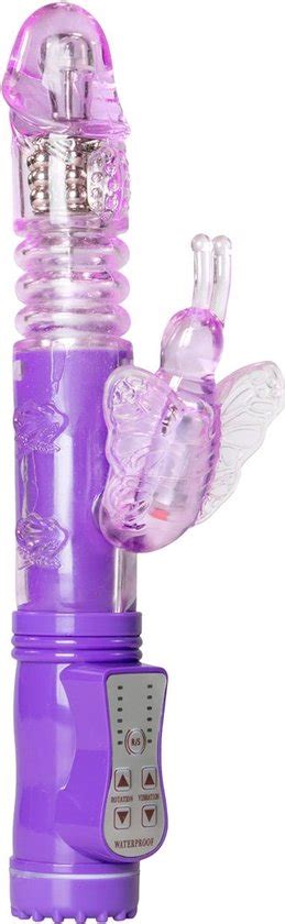 Stotende Butterfly Vibrator Paars Bol