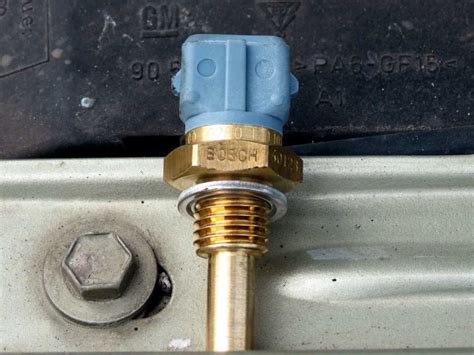 Ремонт опель вектра : датчик указателя температуры охлаждающей жидкости ...