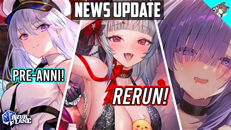 Azur Lane NEWS Update Rondo Rerun EN Pre Anniversary Merch