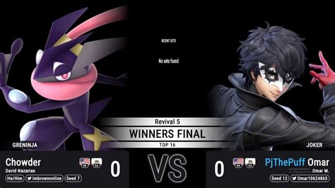 Revival 5 Chowder Greninja Vs Omar Joker Top 8 Winners Final