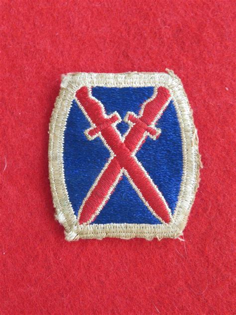 Original 1940s World War Ii Era 87th Infantry Regiment Etsy