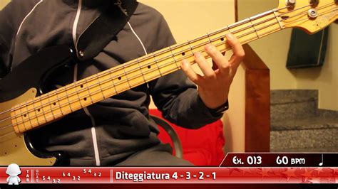 Basso Elettrico Dexterity Esercizio 013 Youtube