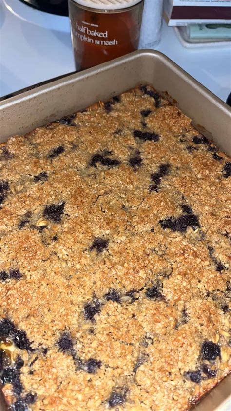 Blueberry Muffin Baked Oatmeal Fit Foodie Finds