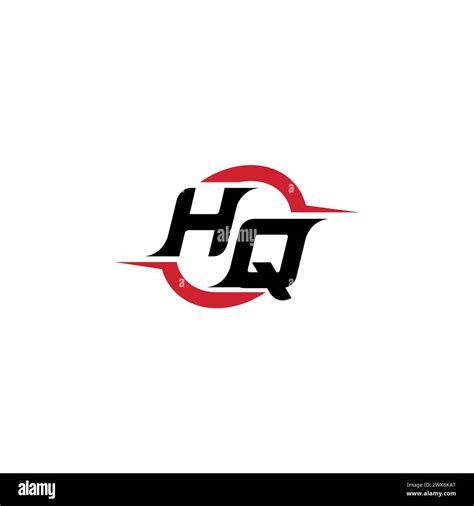 Hq Initial Logo Cool And Stylish Concept For Esport Or Gaming Logo As