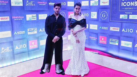 Tejasswi Prakash And Karan Kundrra The Iconic Couple Arrives At