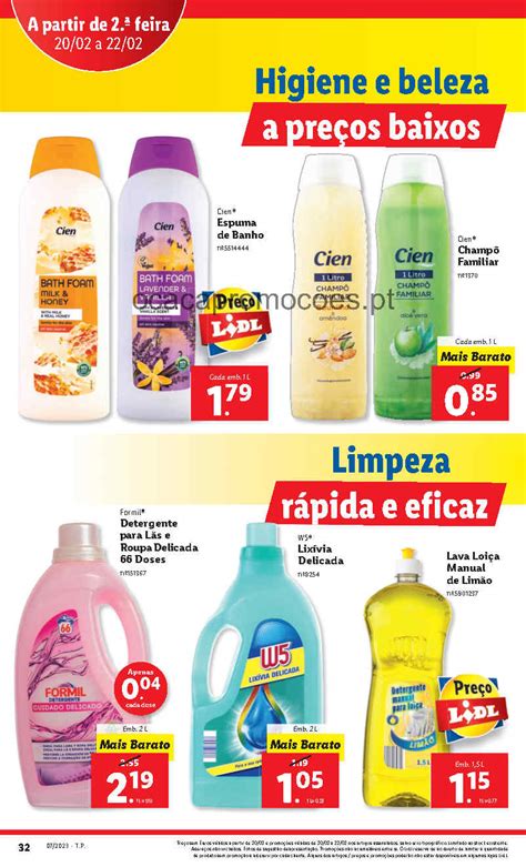 Folheto Lidl Higiene E Beleza Antevis O Promo Es Fevereiro A