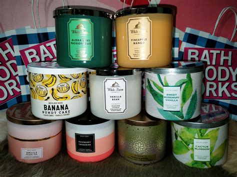 BBW Bath Body Works White Barn Scented Candle Wick Lazada PH