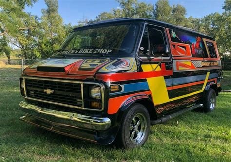 1980 Chevy Vintage Heavy Custom Van Classic Chevrolet G20 Van 1980