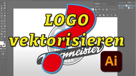 Manuelles Nachzeichnen Eines Logos Manual Image Tracing Adobe