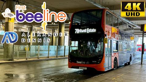 First Berkshire Beeline 7 Heathrow Airport Terminal 5 To Britwell Via