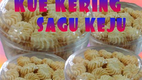 Resep Kue Kering Sagu Keju YouTube