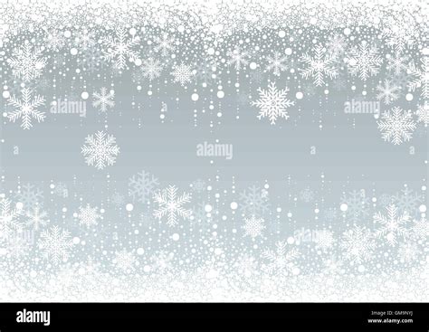 Snowflakes Winter Background Stock Vector Image & Art - Alamy