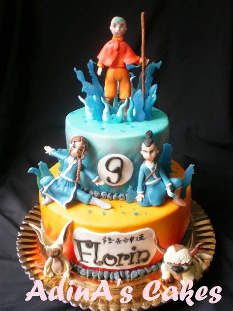 AVATAR THE LAST AIRBENDER 25th Birthday Cakes Anime Cake Cake