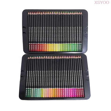 Brutfuner 180 Colors Colored Pencils Professional Soft Bold Cores Oil