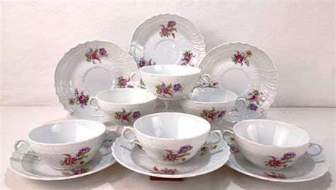 Richard Ginori Lot De Tasses Soupe Porcelaine Catawiki