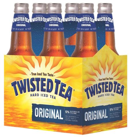 TWISTED TEA HARD ICED TEA 12OZ 6PK NR 12OZ Beer Luekens Wine Spirits