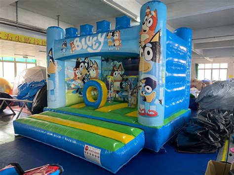 Inflatable Bluey Combo Buy Bounce House