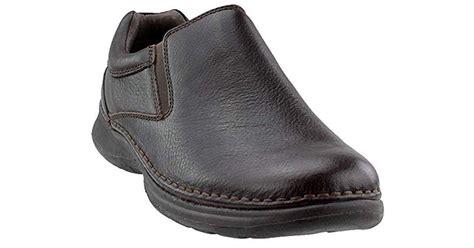 Hush Puppies Leather Lunar Ii In Dark Brown Brown For Men Lyst