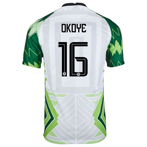 Kandiny Hombre Selección de fútbol de Nigeria Camiseta Maduka Okoye