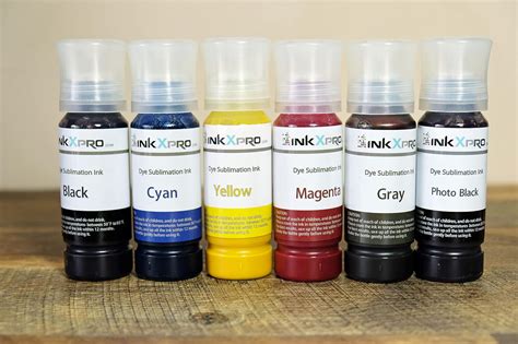 Amazon Inkxpro Dye Sublimation Ink X Ml Bottles Dye