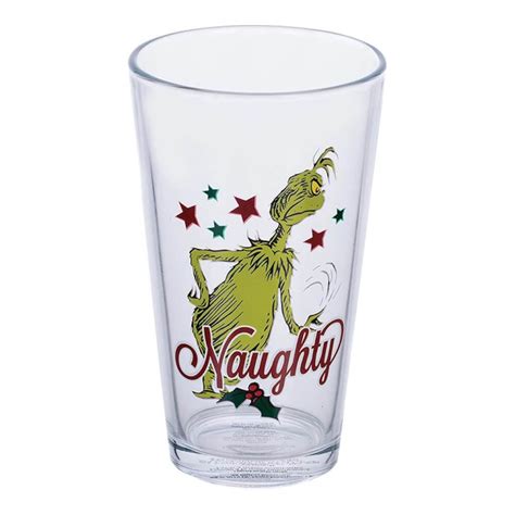 Dr Seuss Grinchmas 16 Ounce Glasses Set Of 4