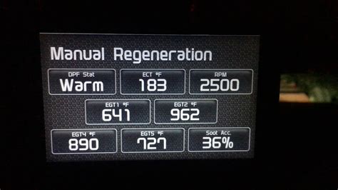 L5p Duramax Manual Regen W Edge Insight Cts2 Youtube