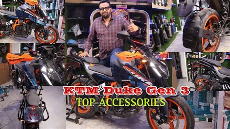 Ktm Duke Gen Loaded With Accessories India S First Duke