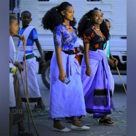 Wollo Amhara Ethiopian Women Amhara Traditional Outfits