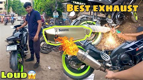 Beast Exhaust R15 Gen 2 Crazy Public Reaction Bhai Dar Gya YouTube