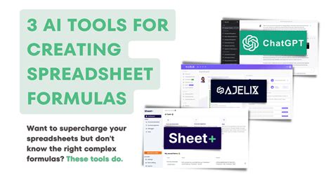 Three AI Tools For Creating Spreadsheet Formulas TCEA TechNotes Blog