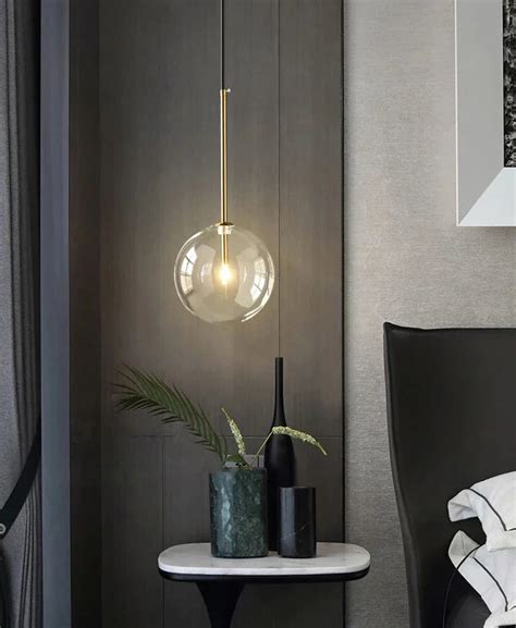 Minimalist Modern Glass Globe Pendant Lights – Hadley