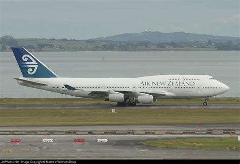 Zk Nbt Boeing 747 419 Air New Zealand Matthew Taylor Jetphotos