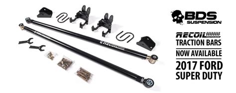 Bds Suspension Recoil Traction Bars For Long Bed Ford Super Duty