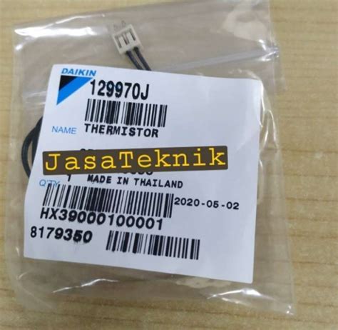 Promo Thermis Thermistor Ac Daikin Coil Indoor Original Ftkv25